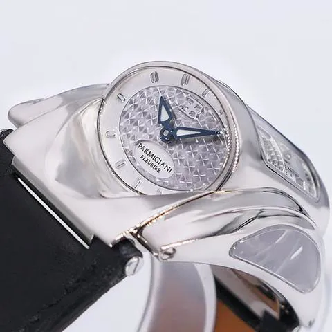 Parmigiani Fleurier Type 370 PF008221 32mm White gold Silver