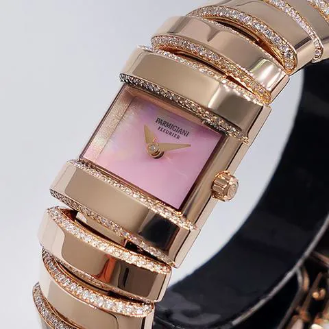 Parmigiani Fleurier PFA160-1023600-B10200 19mm Rose gold Mother-of-pearl