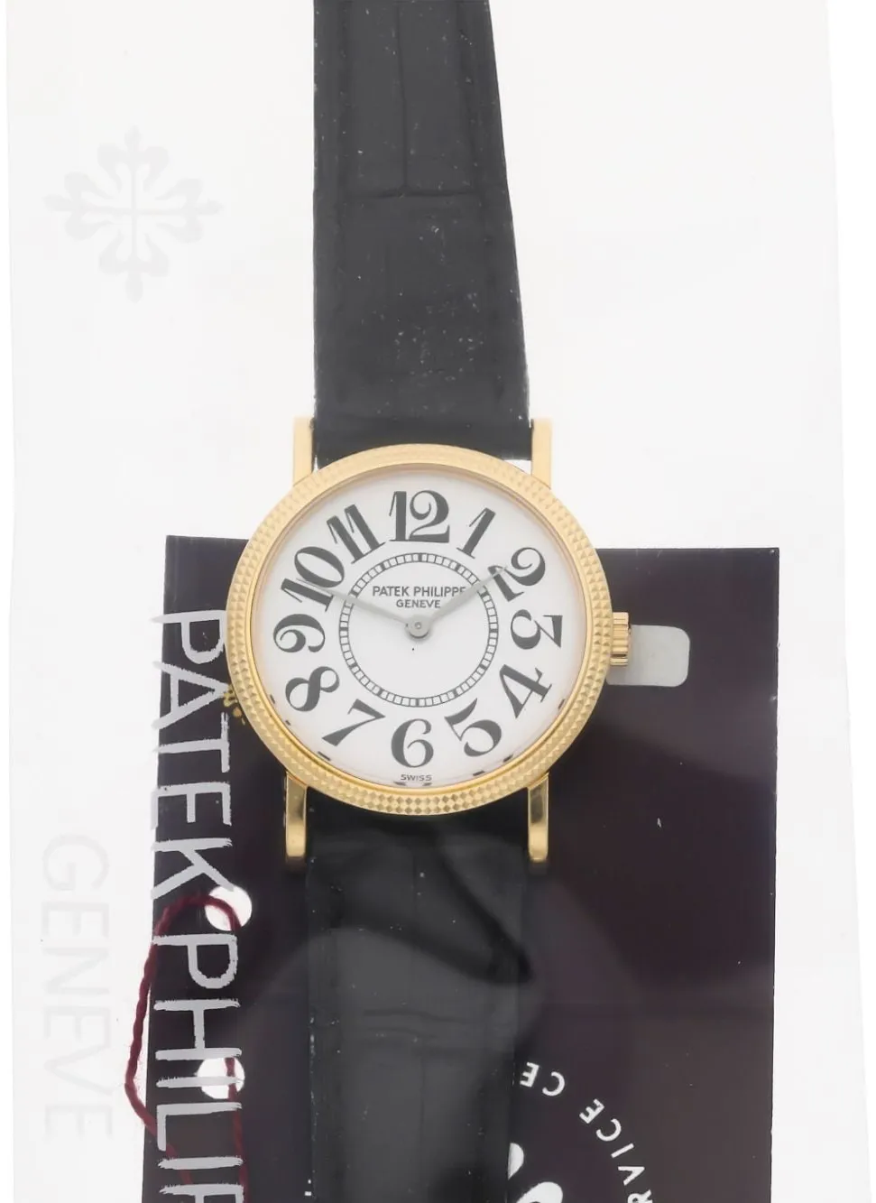 Patek Philippe Calatrava 4809J 25mm Yellow gold White