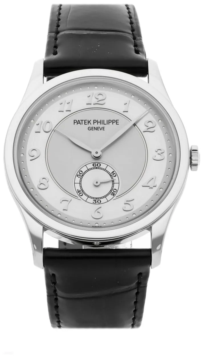 Patek Philippe Calatrava 5196P-001 37mm Platinum Silver