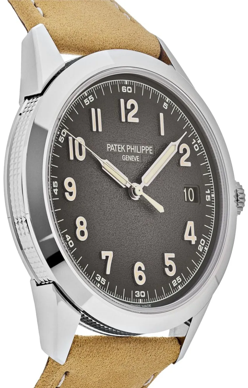 Patek Philippe Calatrava 5226G-001 40mm White gold Gray 2