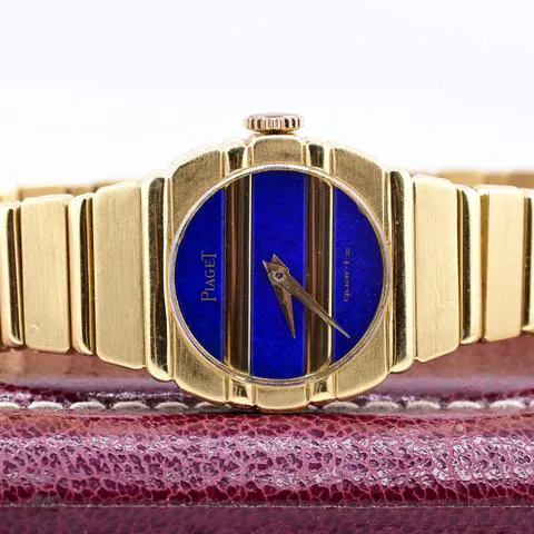 Piaget Polo 861C701 23mm Yellow gold Blue