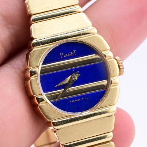 Piaget Polo 861C701 23mm Yellow gold Blue 1