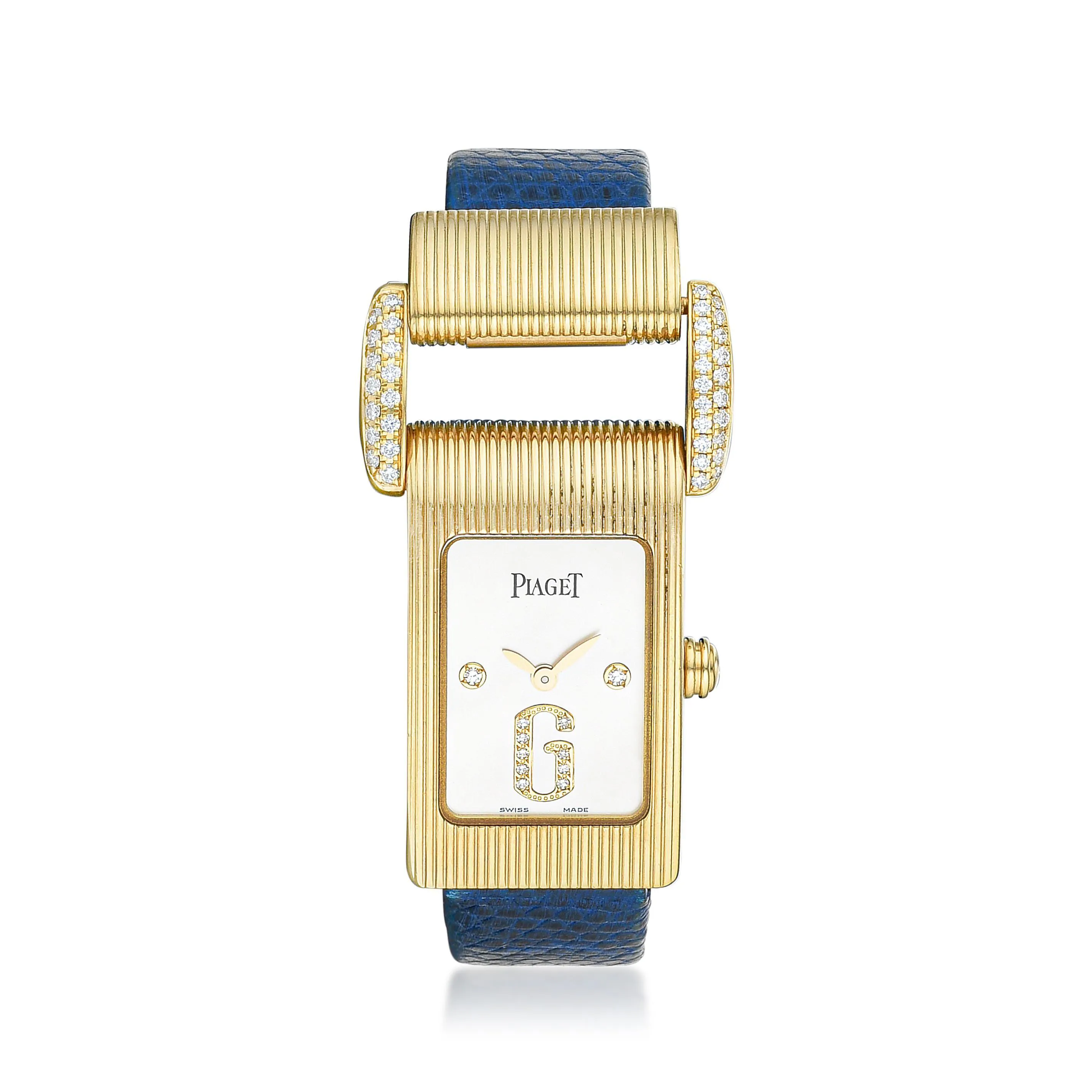 Piaget Protocole 5322 17mm Yellow gold Mother-of-pearl 1