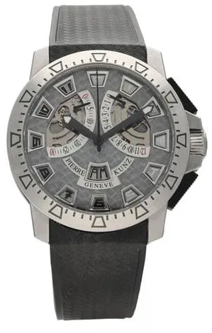 Pierre Kunz 44mm Stainless steel Silver