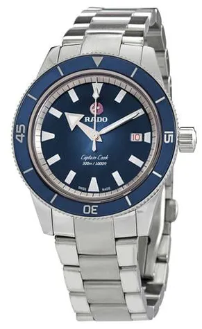 Rado Captain Cook R32105203 42mm Stainless steel Blue