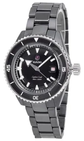 Rado Captain Cook R32129152 43mm Black ceramic Black