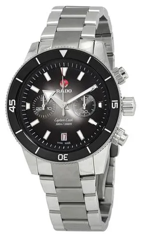 Rado Captain Cook R32145158 43mm Stainless steel Black