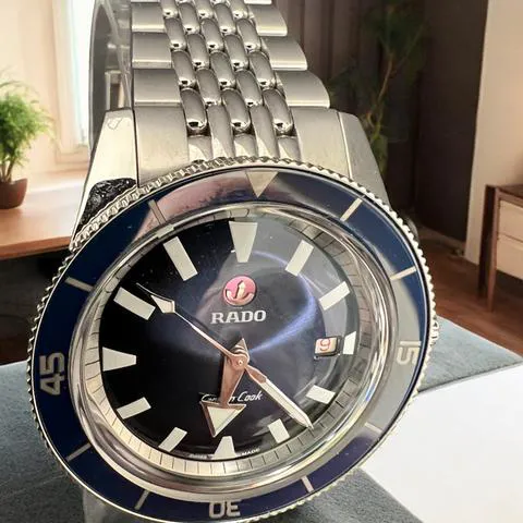 Rado Captain Cook R32505203 42mm Stainless steel Blue