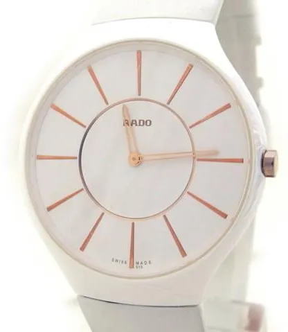 Rado True Thinline 38mm Ceramic White