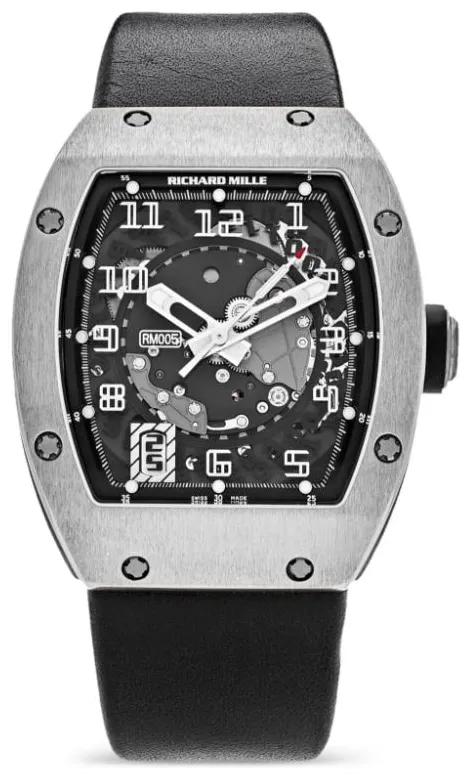 Richard Mille RM 005 RM 005 38mm White gold Silver