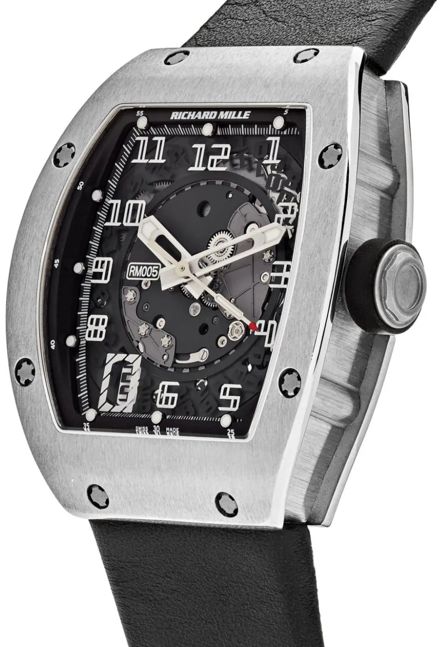 Richard Mille RM 005 RM 005 38mm White gold Silver 1