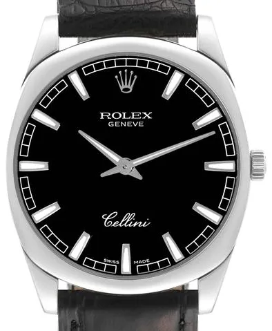 Rolex Cellini Danaos 4243 38mm White gold Black 1