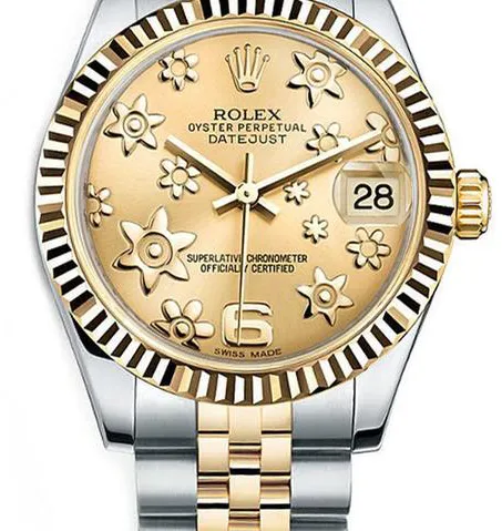 Rolex Datejust 31 178273 31mm Stainless steel Champagne