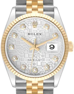 Rolex Datejust 36 126233 Stainless steel and 18k yellow gold Silver