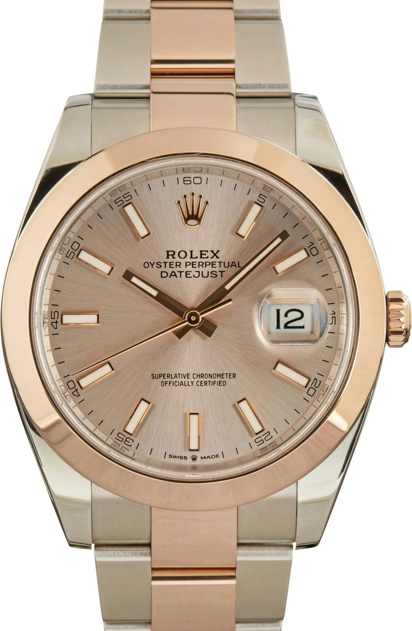 Rolex Datejust 41 126301 41mm Rose gold and Stainless steel Rose