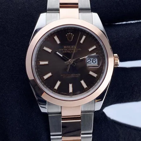 Rolex Datejust 41 126301 41mm Stainless steel Brown 5