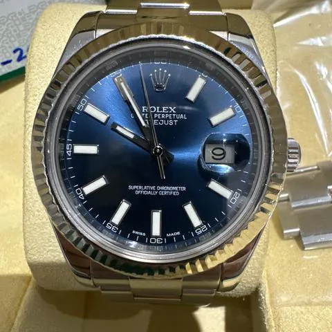 Rolex Datejust II 116334 41mm Stainless steel Blue 7