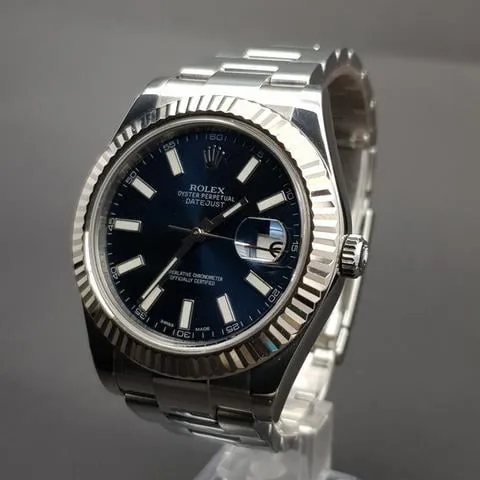 Rolex Datejust II 116334 41mm Stainless steel Blue 2