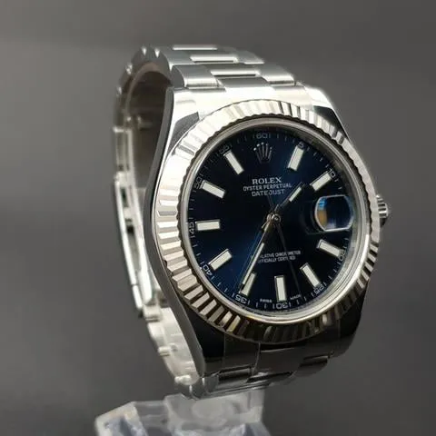 Rolex Datejust II 116334 41mm Stainless steel Blue 3