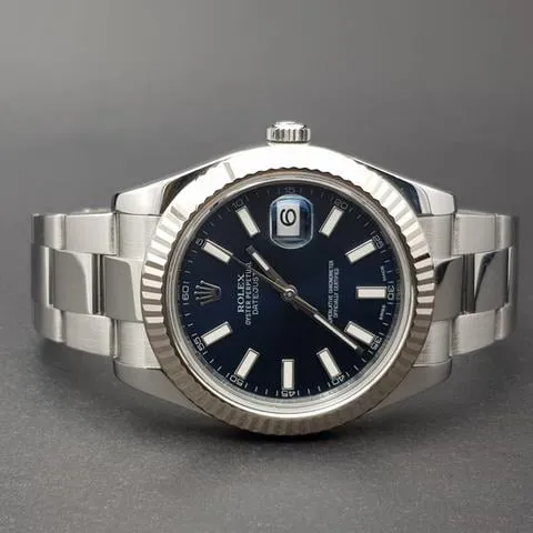 Rolex Datejust II 116334 41mm Stainless steel Blue 4