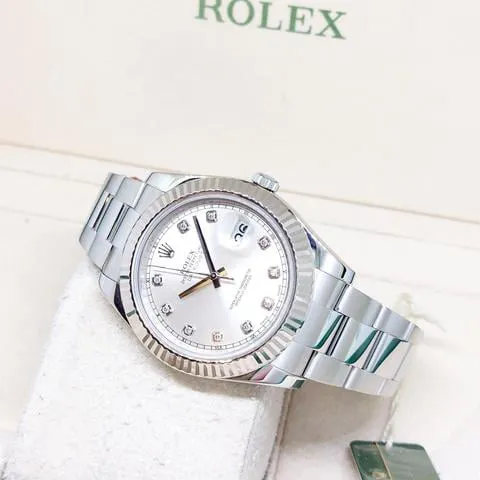 Rolex Datejust II 116334 41mm Stainless steel Silver