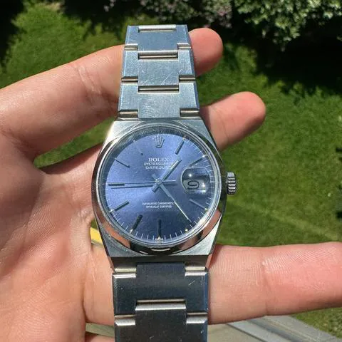 Rolex Datejust Oysterquartz 17000 36mm Stainless steel Blue 2