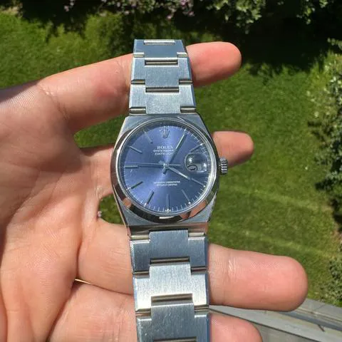 Rolex Datejust Oysterquartz 17000 36mm Stainless steel Blue 8