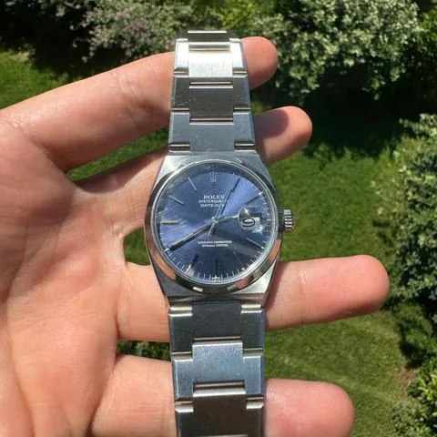 Rolex Datejust Oysterquartz 17000 36mm Stainless steel Blue 9