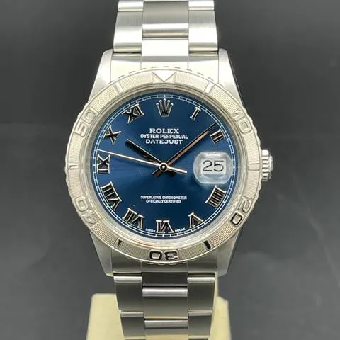 Rolex Datejust Turn-O-Graph 16264 36mm Stainless steel Blue