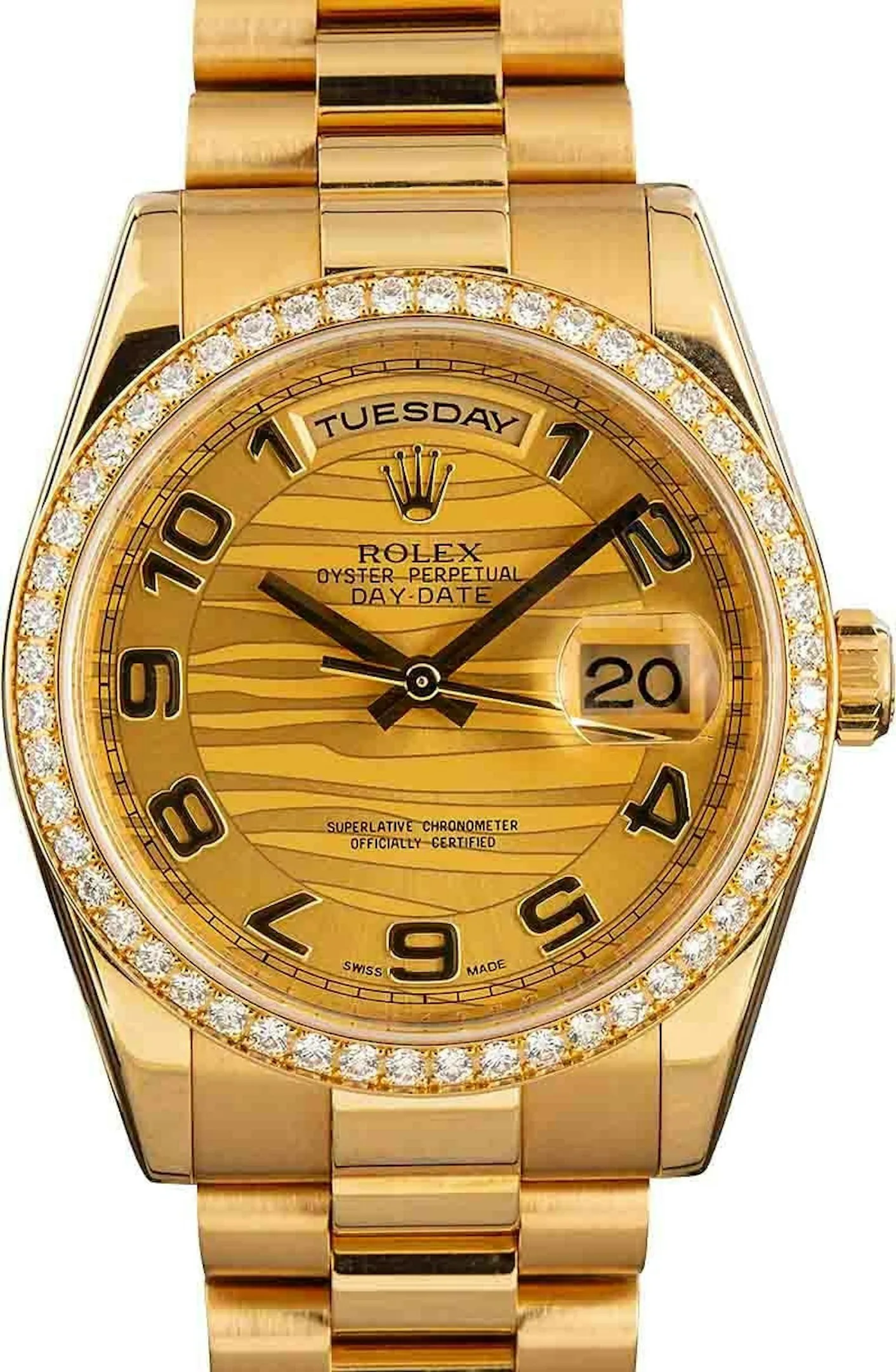 Rolex Day-Date 36 118348 36mm Yellow gold