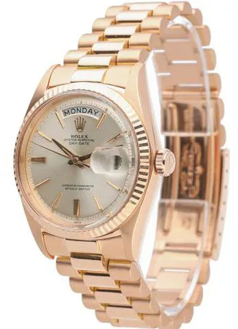 Rolex Day-Date 36 1803 36mm Rose gold Silver 2