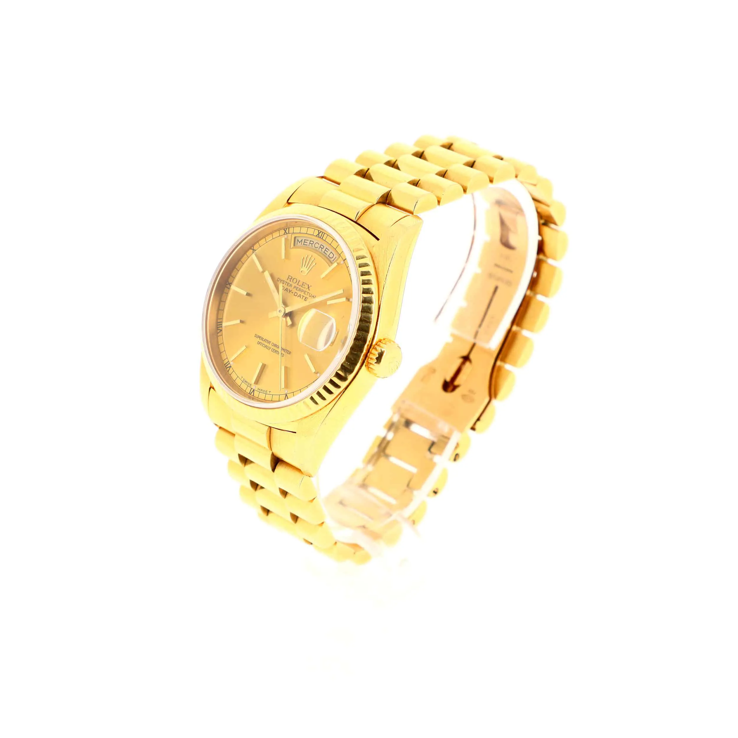 Rolex Day-Date 36 18238 36mm Yellow gold Champagne 1