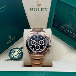 Rolex Cosmograph Daytona 116505-0015 Rose gold Black