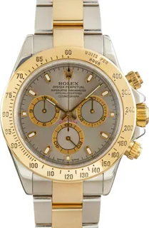 Rolex Daytona 116523 40mm Yellow gold and Stainless steel Gray