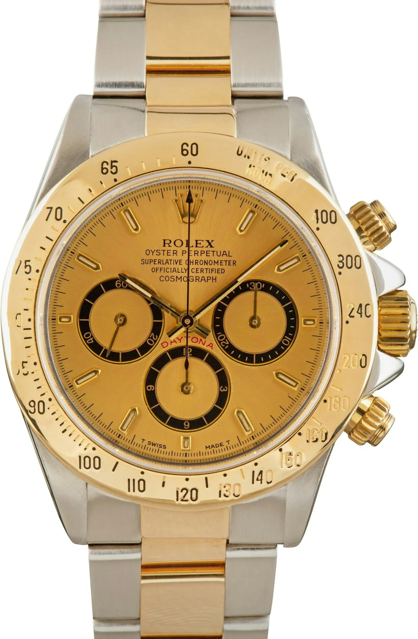 Rolex Daytona 16523 40mm Yellow gold and Stainless steel Champagne