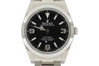 Rolex Explorer 214270 Stainless steel Black