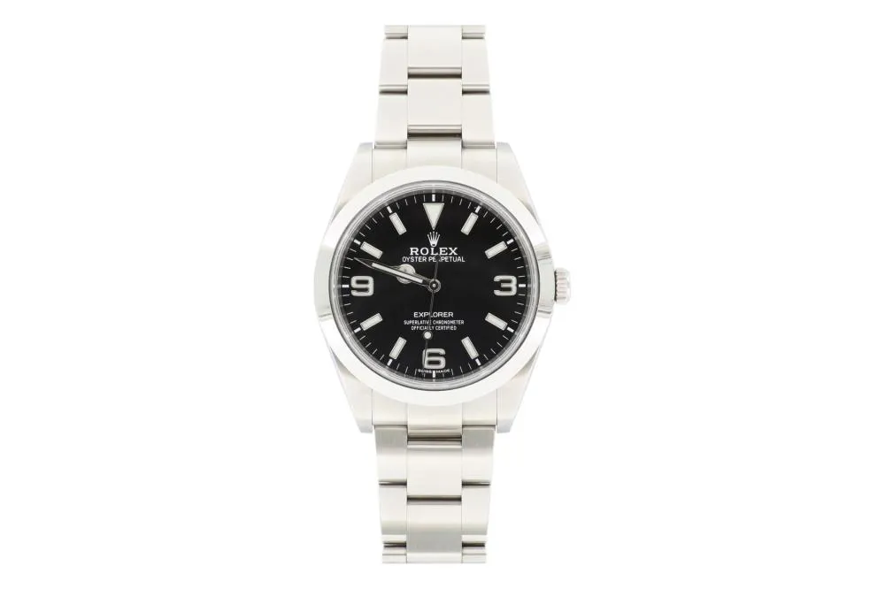 Rolex Explorer 214270 39mm Stainless steel Black 1