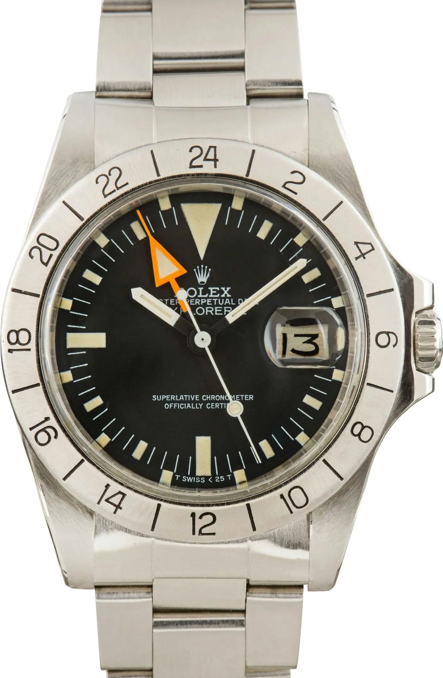 Rolex Explorer II 1655 40mm Stainless steel Black