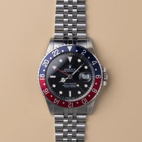 Rolex GMT-Master 16750 40mm Stainless steel Black