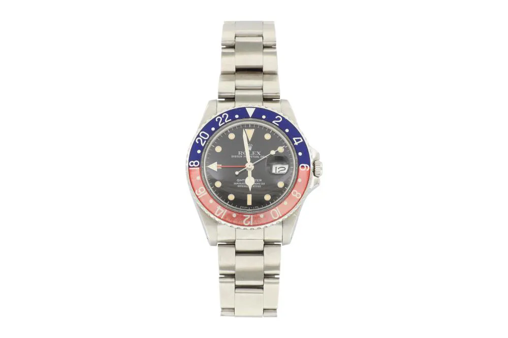 Rolex GMT-Master 16750 40mm Stainless steel Black 1