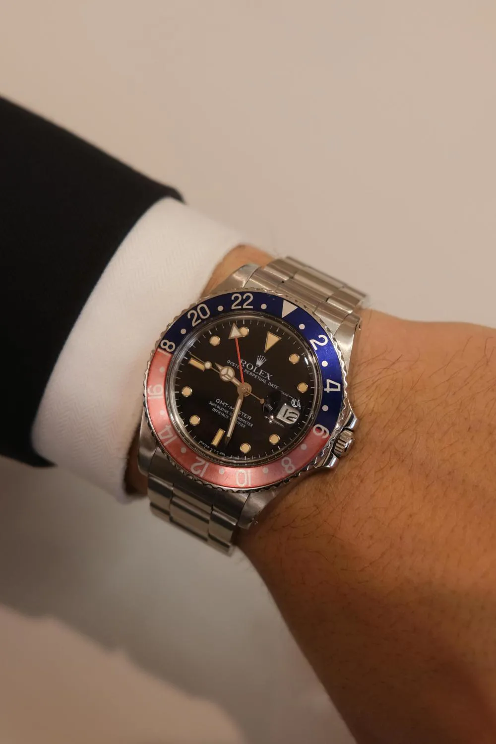 Rolex GMT-Master 16750 40mm Stainless steel Black 2