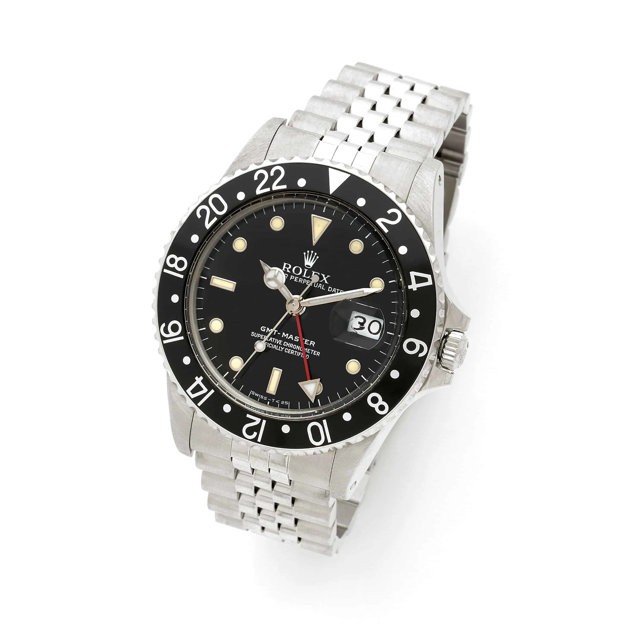 Rolex GMT-Master 16750 40mm Stainless steel Black