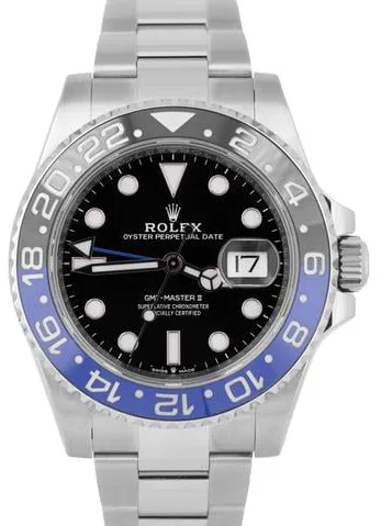 Rolex GMT-Master II 126710 40mm Stainless steel Black