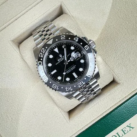 Rolex GMT-Master II 126710GRNR 40mm Stainless steel Black