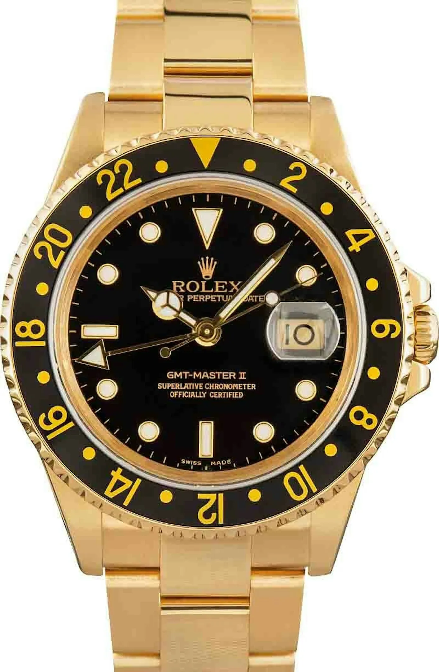 Rolex GMT-Master II 16718 40mm Yellow gold