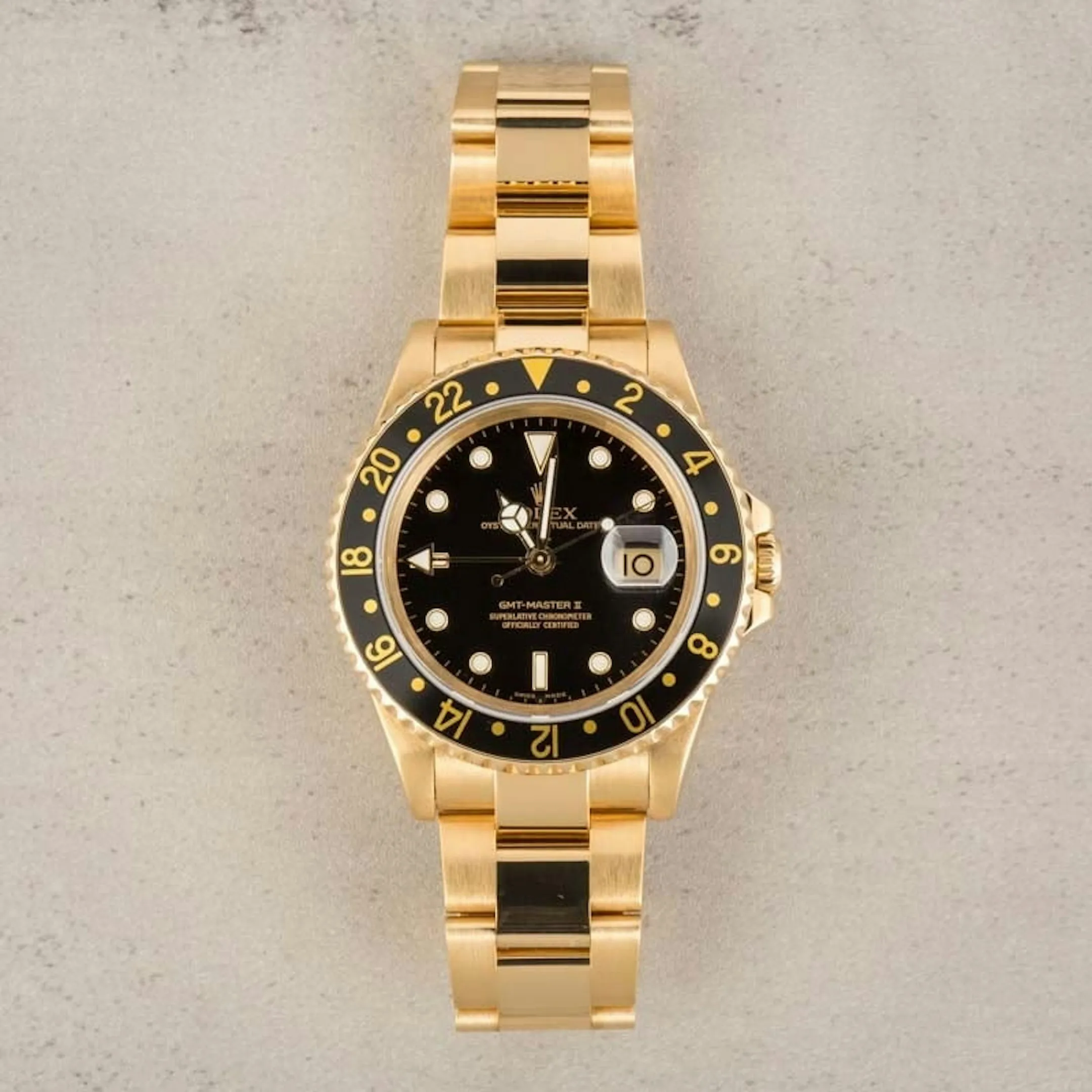 Rolex GMT-Master II 16718 40mm Yellow gold 2