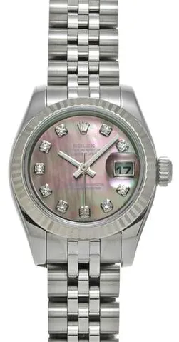 Rolex Lady-Datejust 179174NG 26mm Stainless steel Mother-of-pearl