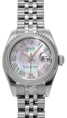 Rolex Lady-Datejust 179174NR 26mm Stainless steel Mother-of-pearl