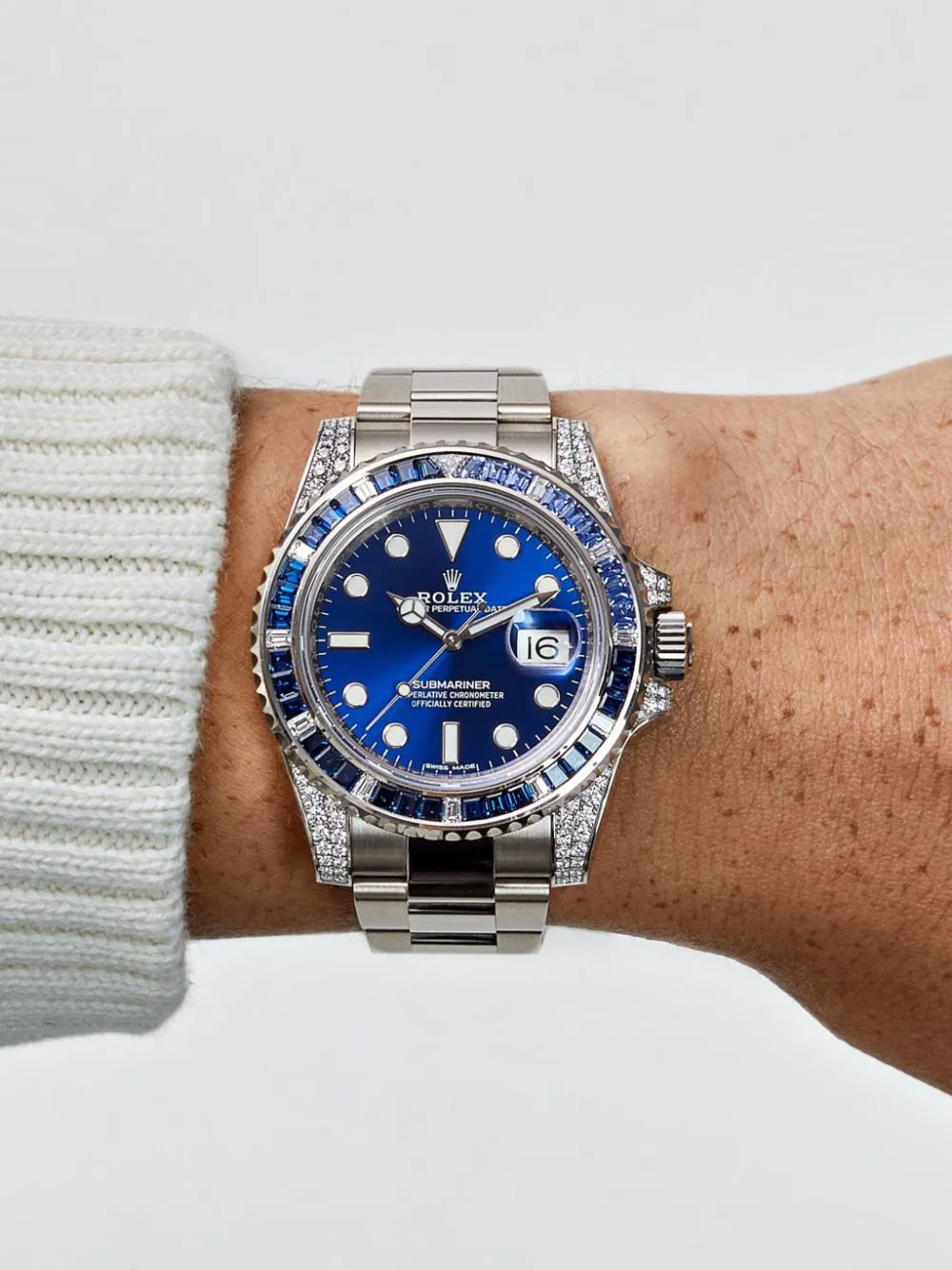 Rolex Submariner 116659SABR 40mm White gold Blue 4